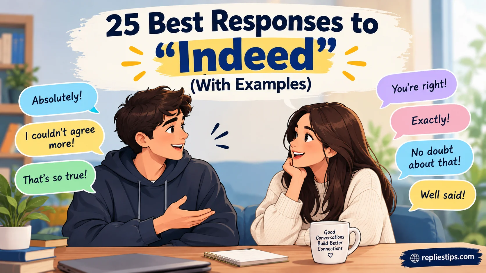 Best Responses to “Indeed”