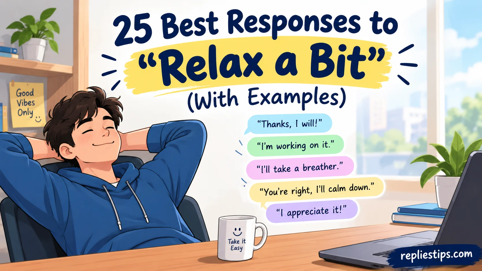 Best Responses to “Relax a Bit”