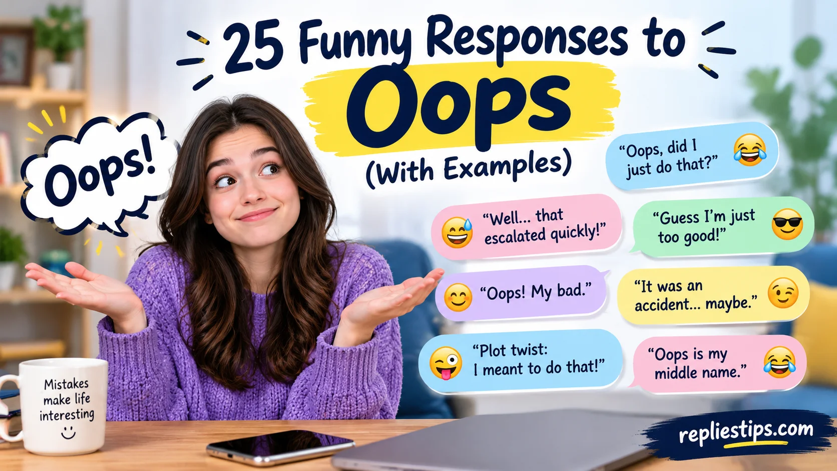 Funny Responses to Oops