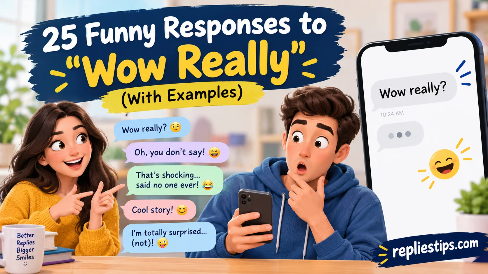 Funny Responses to “Wow Really”