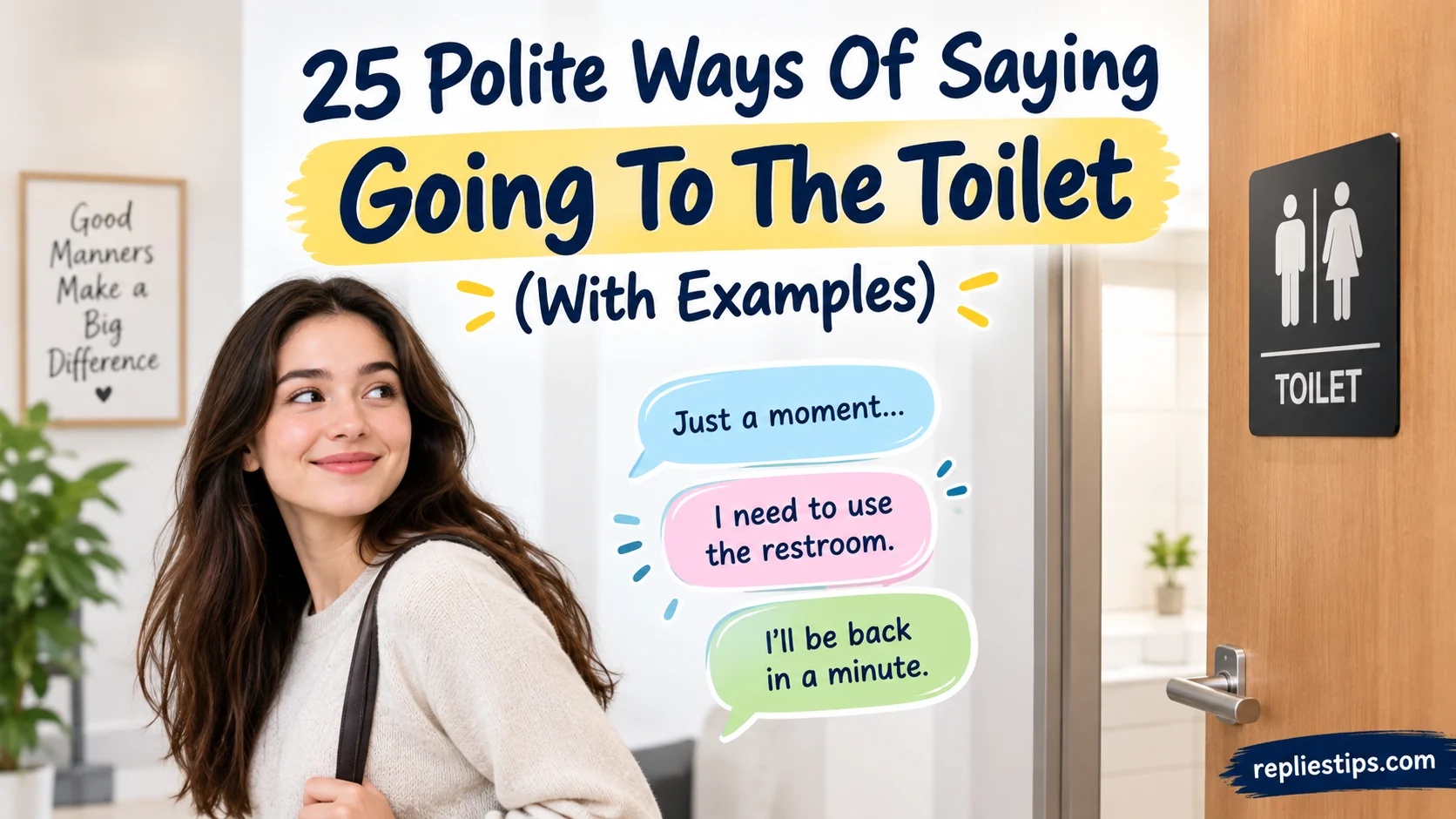 Polite Ways Of Saying Going To The Toilet