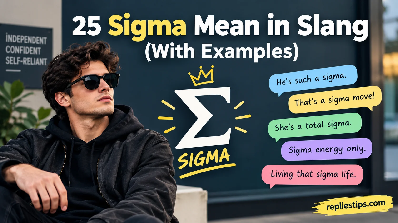 Sigma Mean in Slang