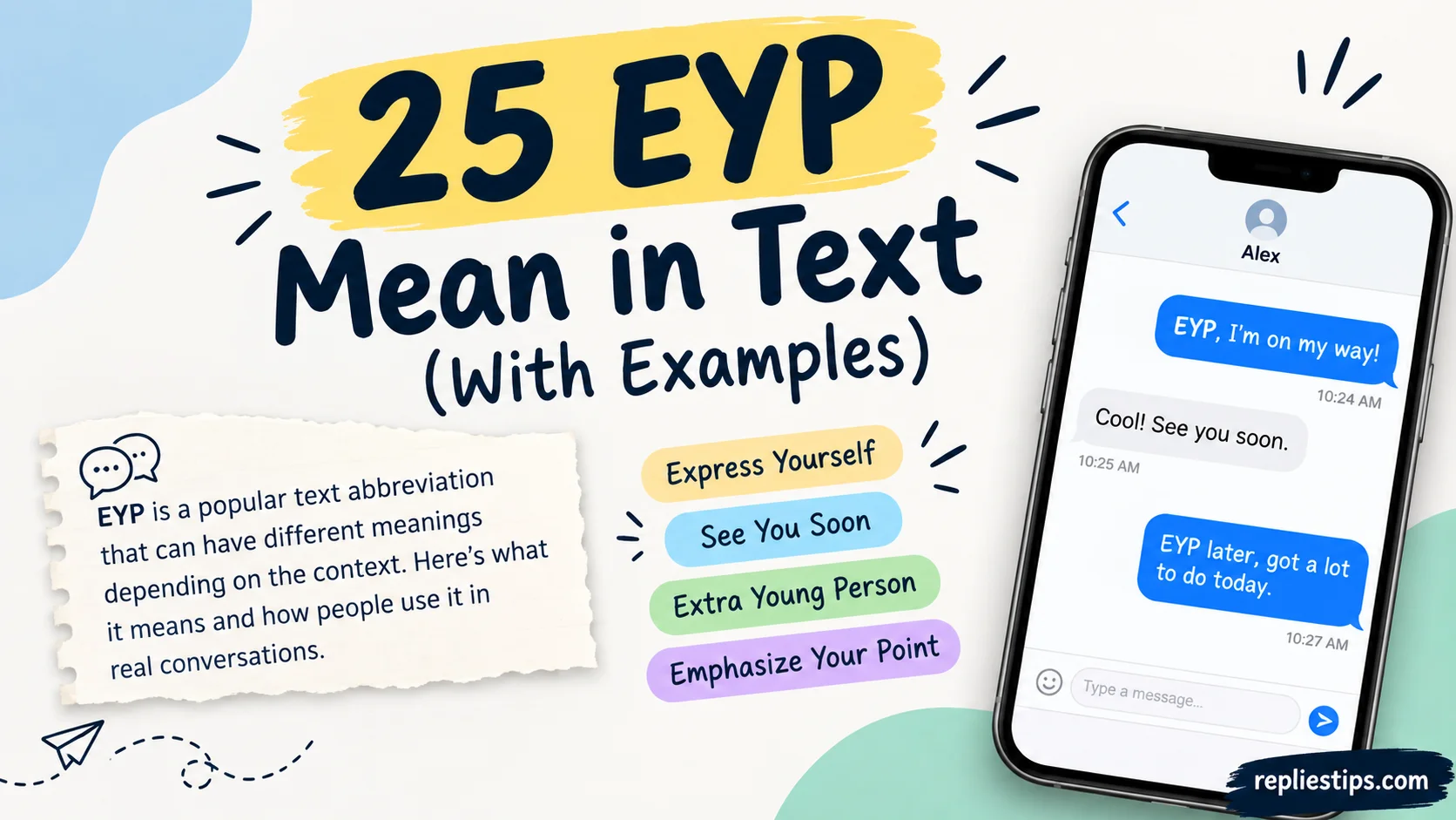 EYP Mean in Text