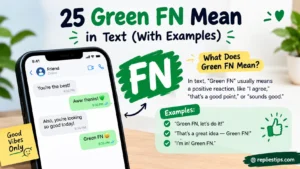 Green FN Mean in Text