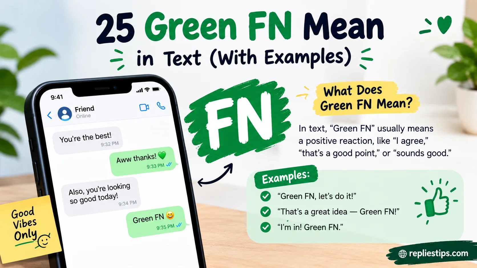 Green FN Mean in Text