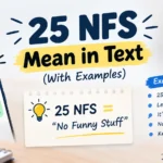 NFS Mean in Text