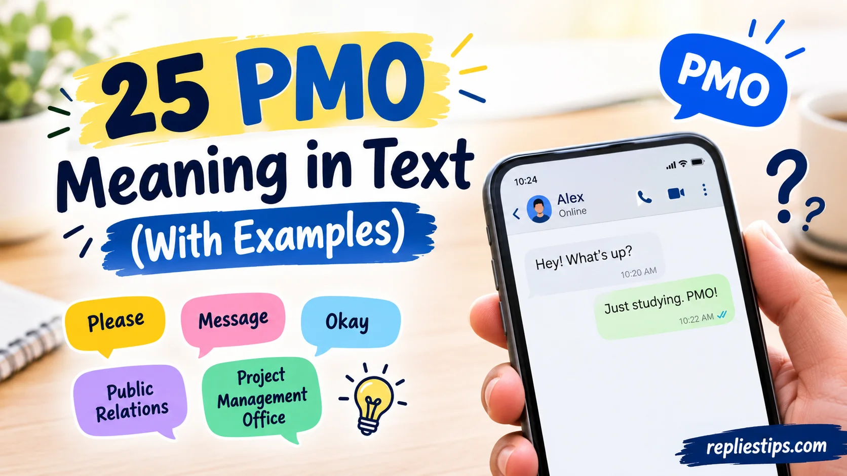 PMO Meaning in Text